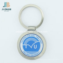 Nuevos productos Die-Casting Print Epoxy Custom Coin Holder Keychain